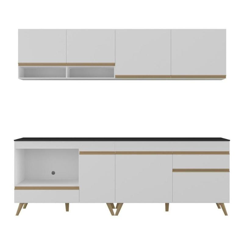 Armário De Cozinha Modulada Veneza Multimóveis Mp2262